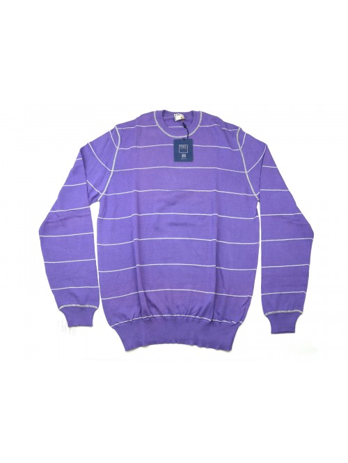 Fedeli Maglia Uomo Mod. Argentina OIEGKR 085206 Viola/Grigio