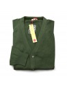 Altea Cardigan Uomo Mod. 3548/2 V Neck Classico Verde