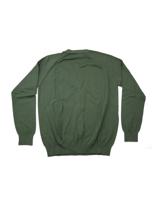 Altea Cardigan Uomo Mod. 3548/2 V Neck Classico Verde