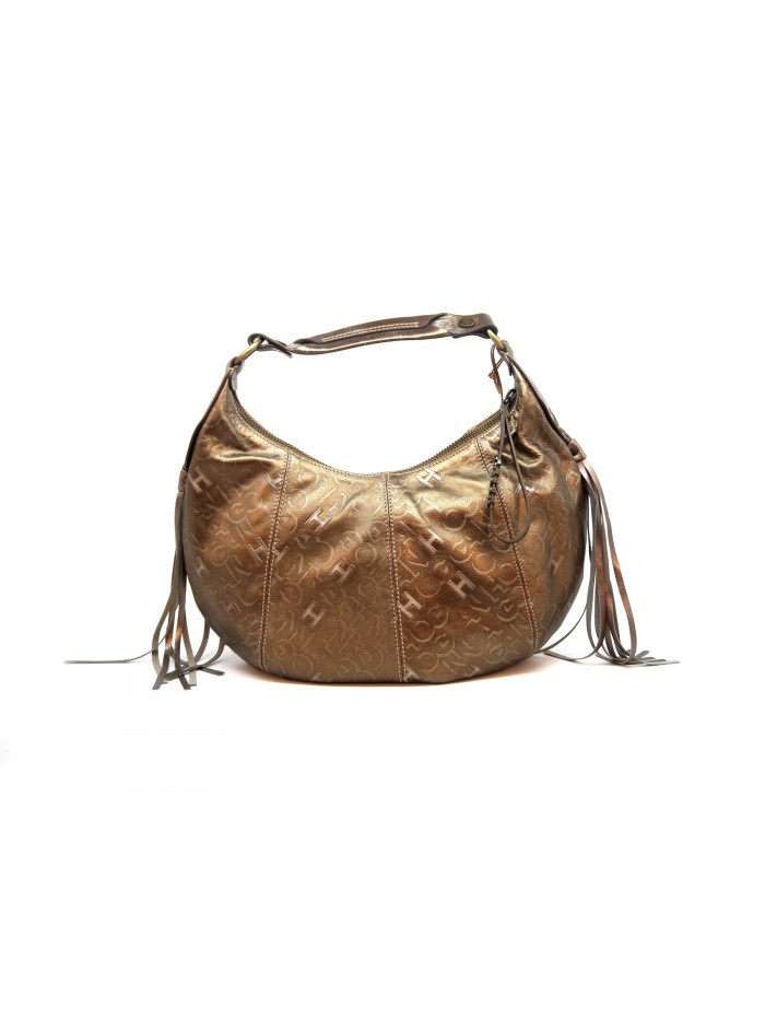 Woman model guitar bag, embossed logo on color with 2 pockets