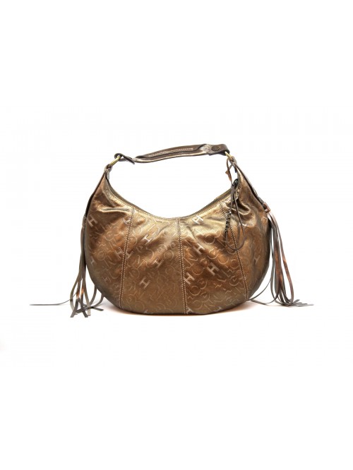 Woman model guitar bag, embossed logo on color with 2 pockets