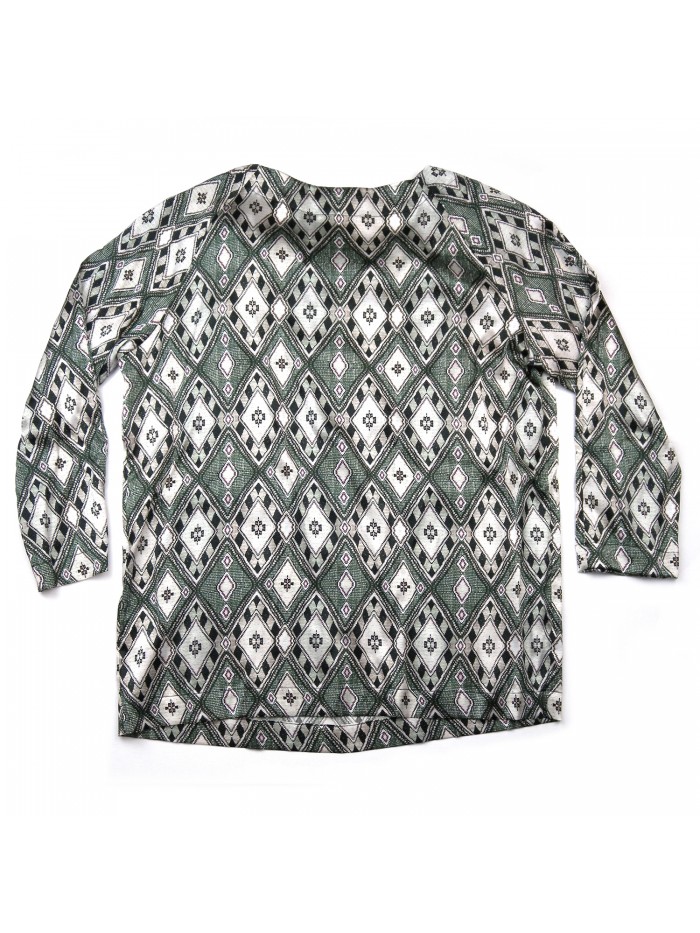 Daniel & Mayer Woman Shirt Mod. May Tribal Multicolor Scarf