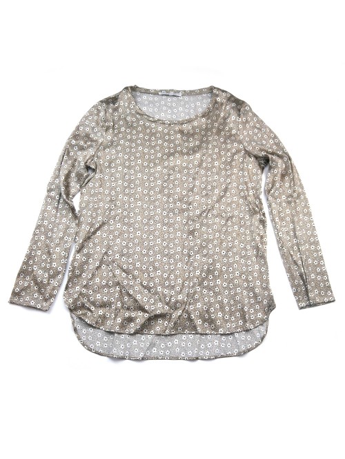 Daniel & Mayer Maglia Donna Mod. Tangeri Floreale Tortora