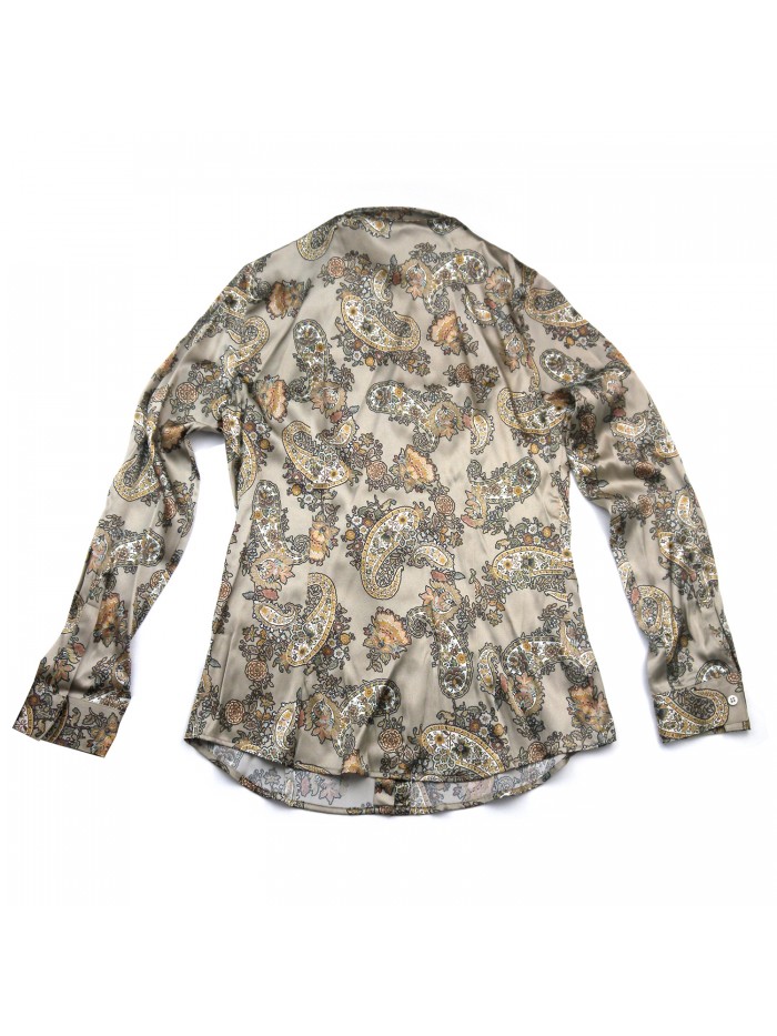Daniel & Mayer Camicia Donna Mod. Camogli Paisley Tortora
