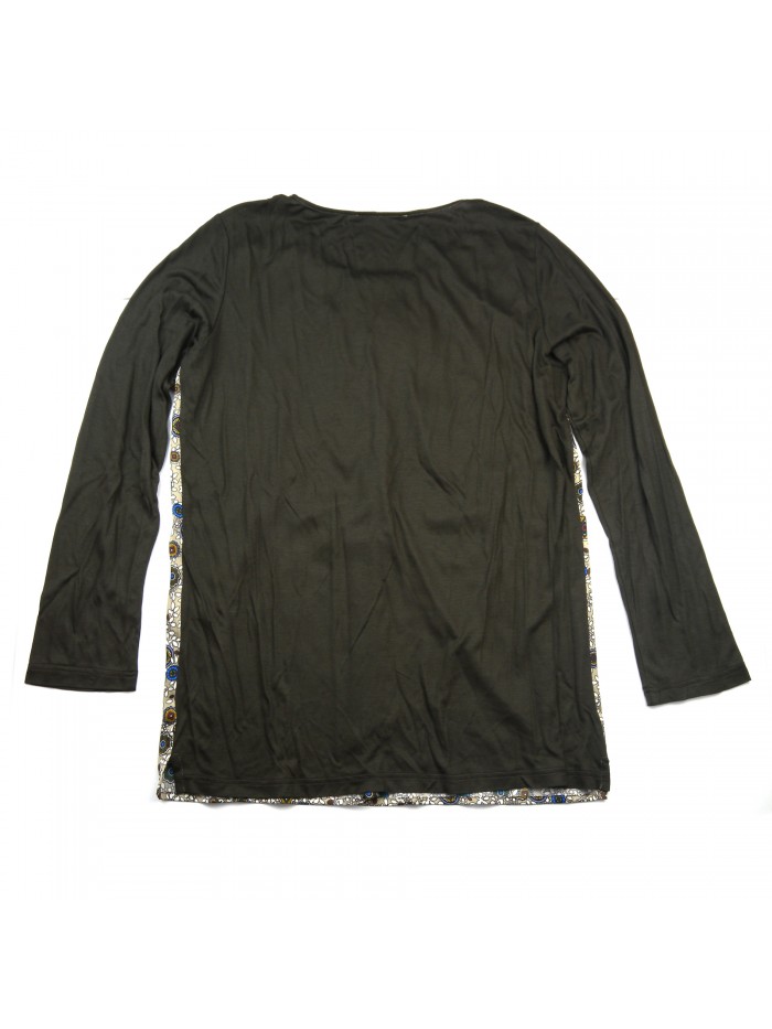 Daniel & Mayer Maglia Donna Mod. Rosa Geometrico Floreale Multicolor