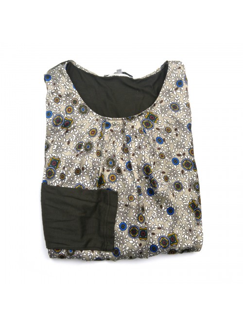 Daniel & Mayer Sweater Woman Mod. Pink Geometric Floral Multicolor Daniel & Mayer Sweater Woman Mod. Pink Geometric Floral Multicolor