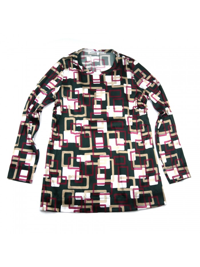 Daniel & Mayer Maglia Donna Mod. Puglia Geometrica Multicolor