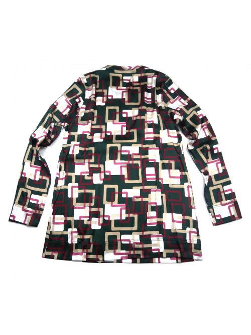 Daniel & Mayer Woman Shirt Mod. Puglia Geometric Multicolor