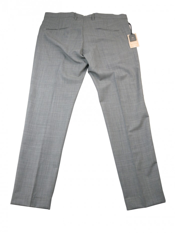 Entre Amis Men's Trousers Mod. P178188 / 868 COL 301 Pearl Gray