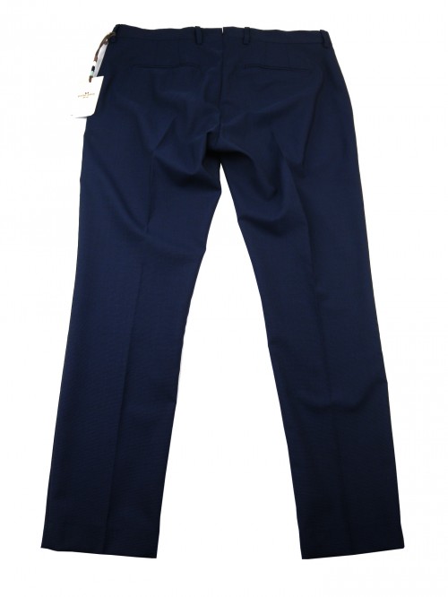 Entre Amis Men's Trousers Mod. P188345 / 1354 COL 401 Dark Blue