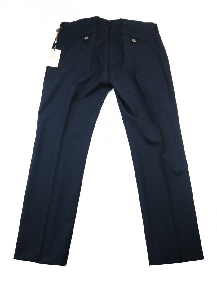 Entre Amis Pantalone Uomo Mod. P188357/1356 COL 400 Principe Di Galles Blu