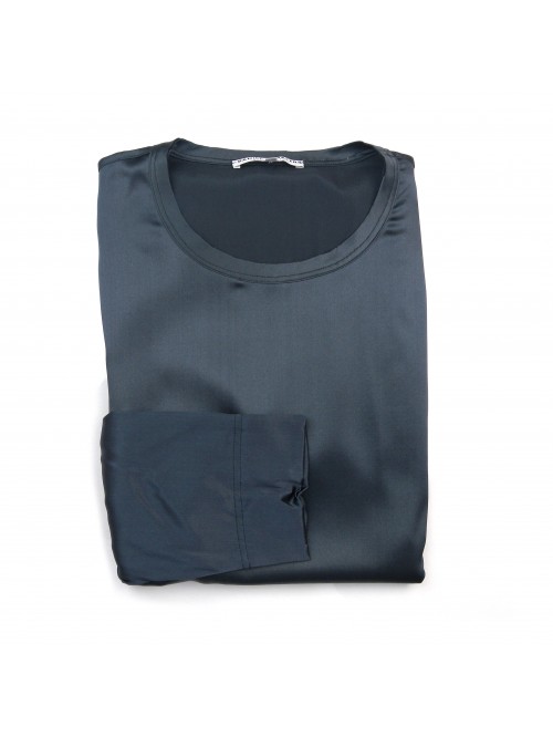 Daniel & Mayer Woman Shirt Mod. Puglia Plain Gray Daniel & Mayer Woman Shirt Mod. Puglia Plain Gray