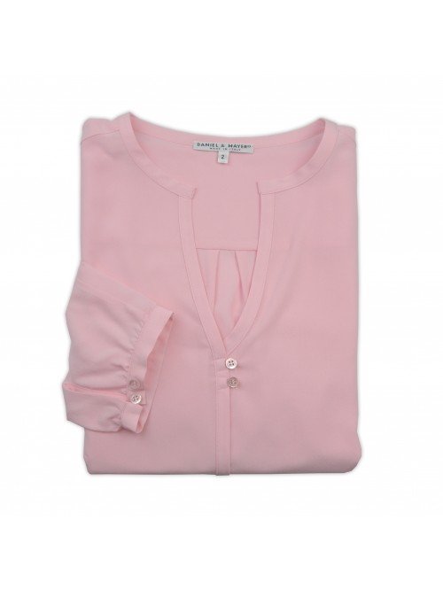 Daniel & Mayer Woman Shirt Mod. Savona Plain Pink Daniel & Mayer Woman Shirt Mod. Savona Plain Pink
