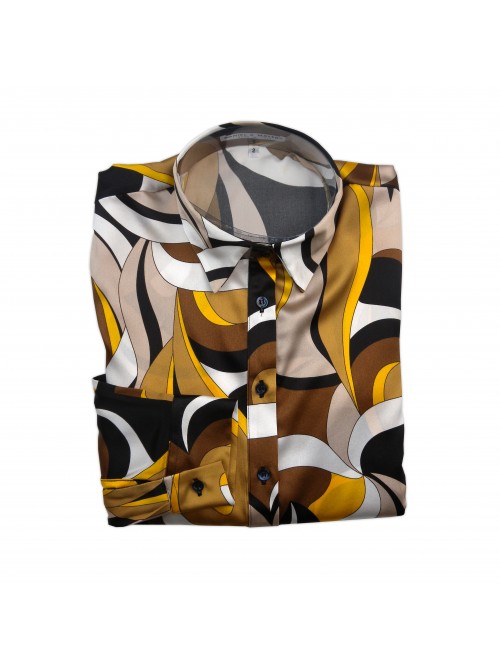 Daniel & Mayer Woman Shirt Mod. Camogli Abstract Fantasy Daniel & Mayer Woman Shirt Mod. Camogli Abstract Fantasy