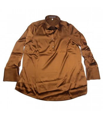 Daniel & Mayer Polo Shirt Woman Mod. Assunta Plain Brown 2