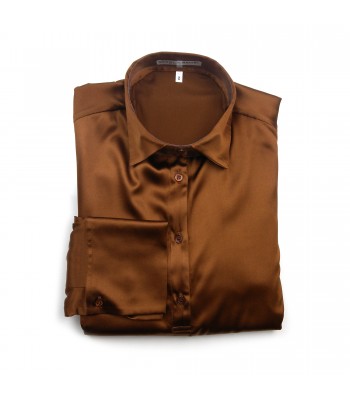 Daniel & Mayer Polo Shirt Woman Mod. Assunta Plain Brown