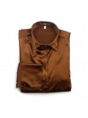 Daniel & Mayer Polo Shirt Woman Mod. Assunta Plain Brown