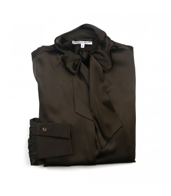 Daniel & Mayer Polo Shirt Woman Mod. Adria Plain Dark Brown