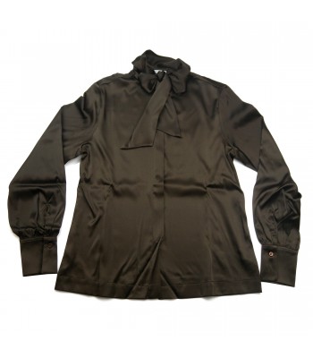 Daniel & Mayer Polo Shirt Woman Mod. Adria Plain Dark Brown 2