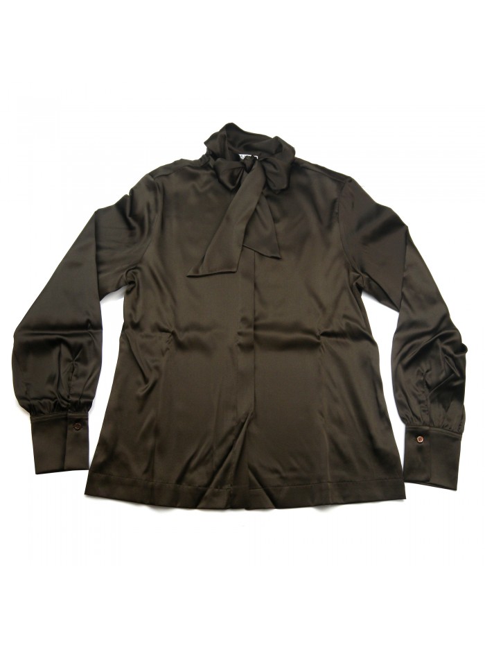 Daniel & Mayer Camicia Polo Donna Mod. Adria Unita Marrone Scuro