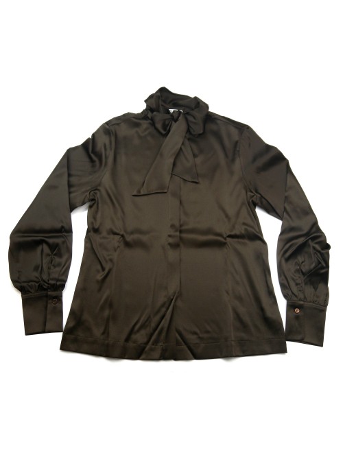 Daniel & Mayer Polo Shirt Woman Mod. Adria Plain Dark Brown