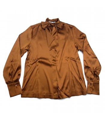 Daniel & Mayer Camicia Polo Donna Mod. Adria Unita Marrone Chiaro 2