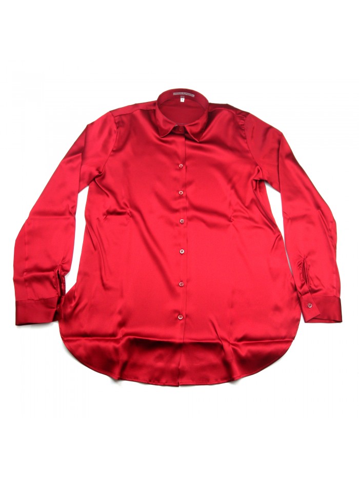 Daniel & Mayer Woman Shirt Mod. Camogli Solid Bourdeaux