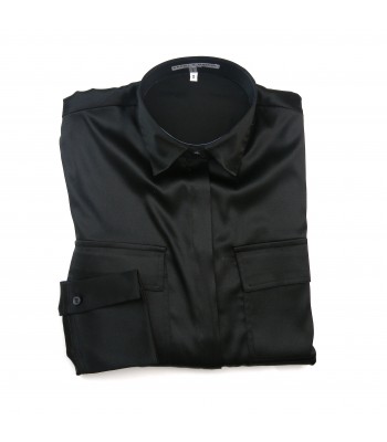 Daniel & Mayer Woman Shirt Mod. Agnese Plain Black