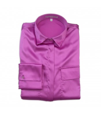 Daniel & Mayer Woman Shirt Mod. Agnese Solid Purple