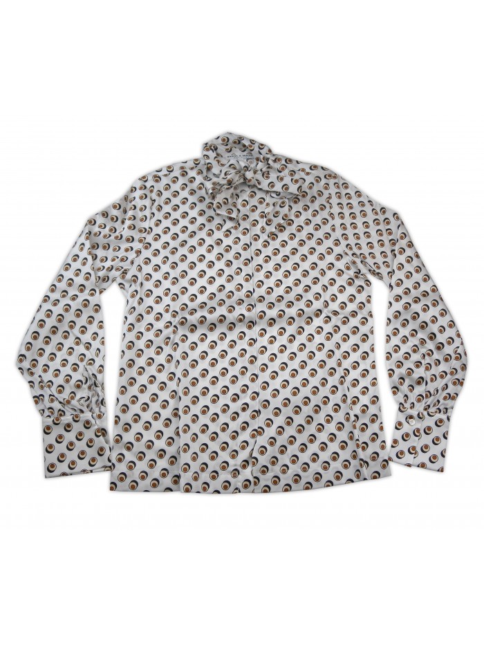 Daniel & Mayer Camicia Donna Mod. Adria Fantasia Panna