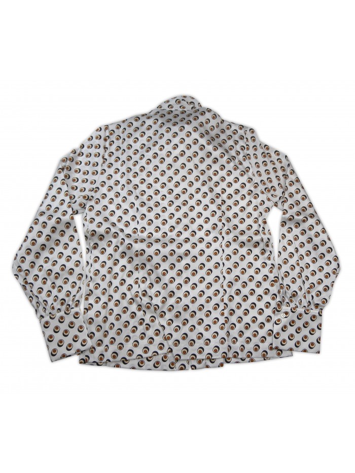 Daniel & Mayer Camicia Donna Mod. Adria Fantasia Panna