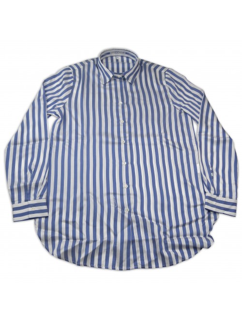 Daniel & Mayer Camicia Donna Mod. Camogli Rigata Blu/Bianco