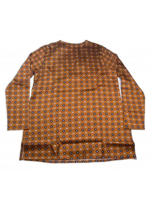 Daniel & Mayer Blouse Shirt Woman Mod. Persia Fantasy / Brown