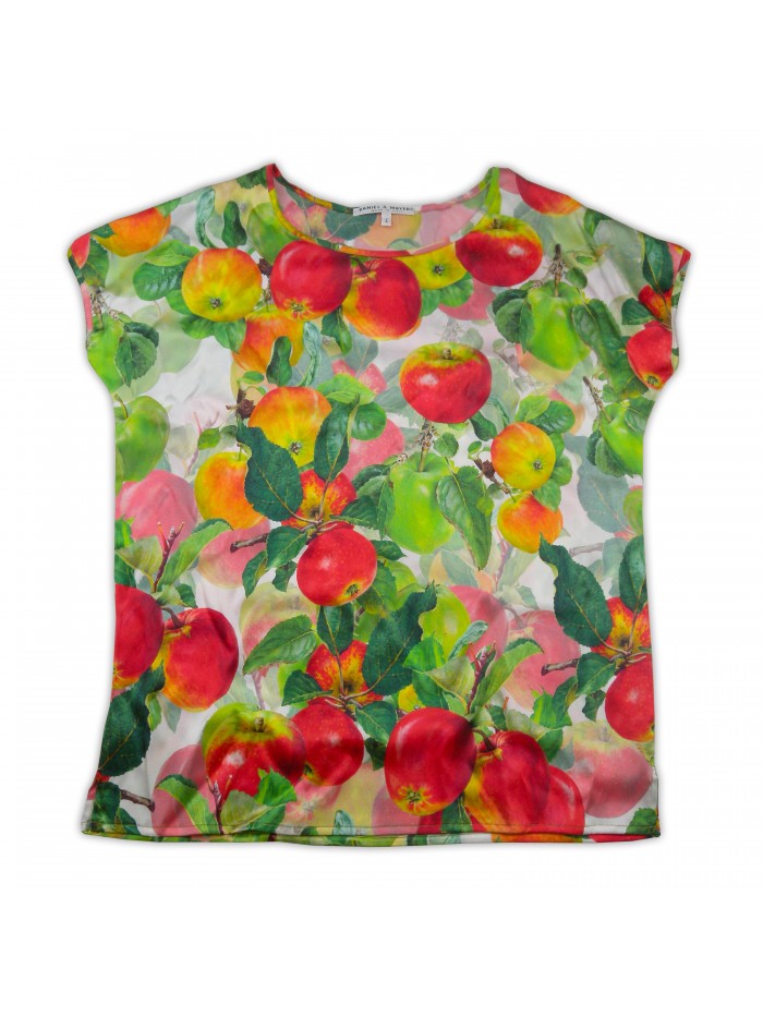 Daniel & Mayer Sweater Top Woman Mod. Nora Fruit Fantasy