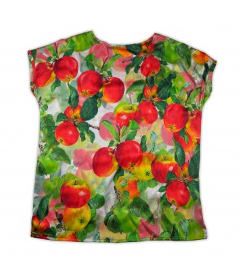 Daniel & Mayer Maglia Top Donna Mod. Nora Fantasia Frutta 2