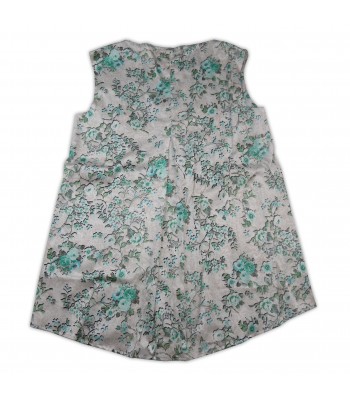 Daniel & Mayer Maglia Top Donna Mod. Siria Fantasia Floreale Turchese 2