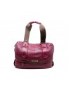 Woman bag Lips bag with fabric shoulder strap