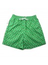 Ralph Lauren Men's Swimsuit Hawaiian Style Print Boxer Green