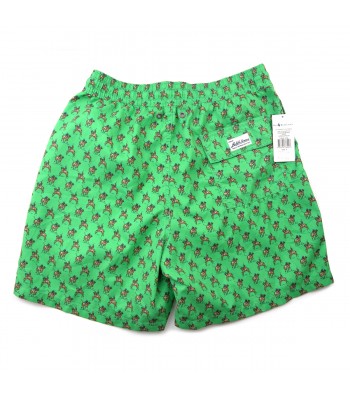 Ralph Lauren Men's Swimsuit Hawaiian Style Print Boxer Green 2