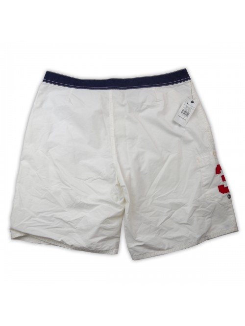 Ralph Laurent Costume Da Bagno Uomo Mod. Cavall Verneer Bianco