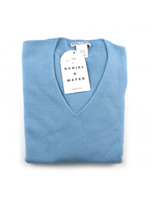 Daniel & Mayer Maglia Donna Art. 24767 Celeste Daniel & Mayer Maglia Donna Art. 24767 Celeste