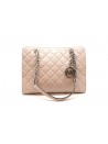 Borsa Donna Susannah in pelle matelassé con manici in pelle e metallo dorato,