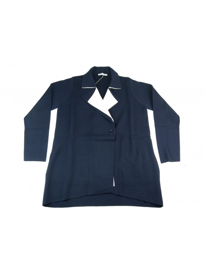 Daniel & Mayer Cardigan Donna Art. 120194 Blu/Panna