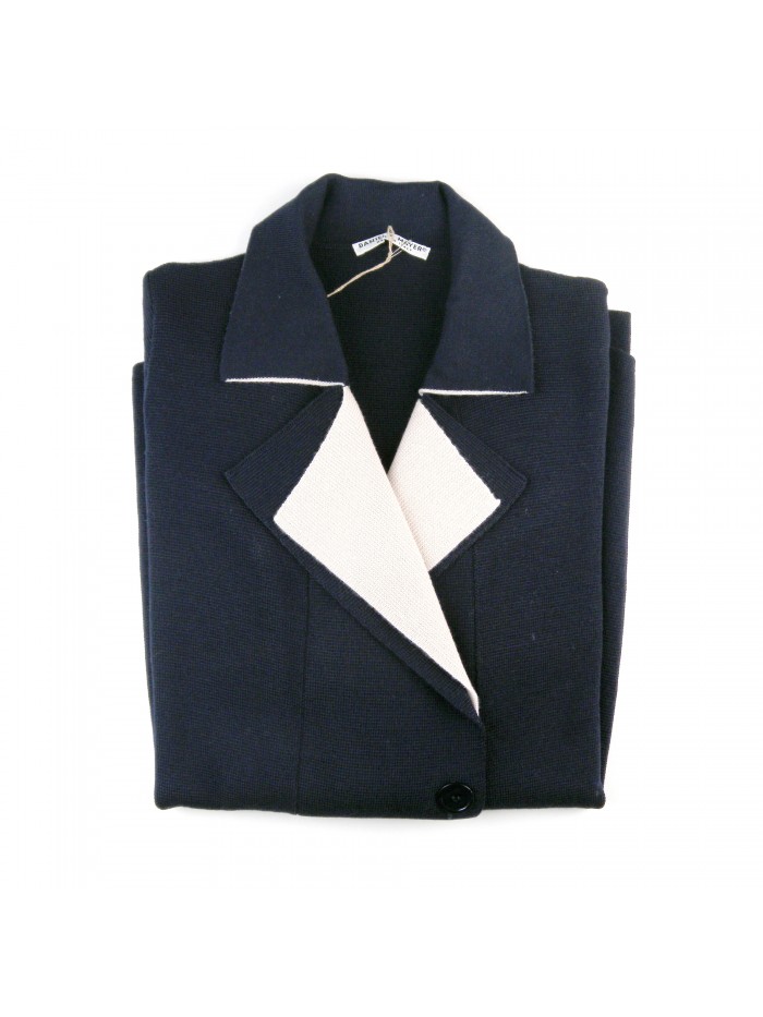 Daniel & Mayer Cardigan Donna Art. 120194 Blu/Panna Daniel & Mayer Cardigan Donna Art. 120194 Blu/Panna