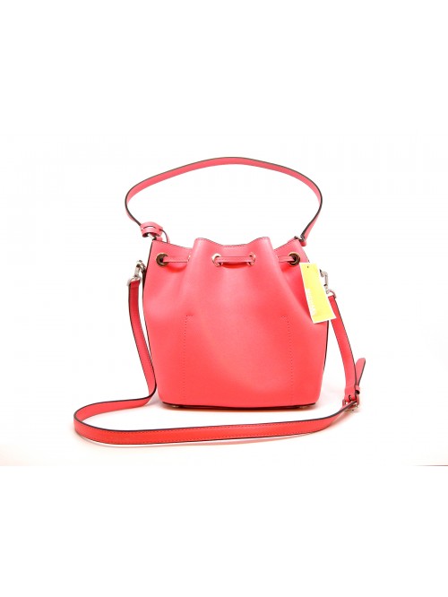 Borsa a secchiello piccola Greenwich in Saffiano