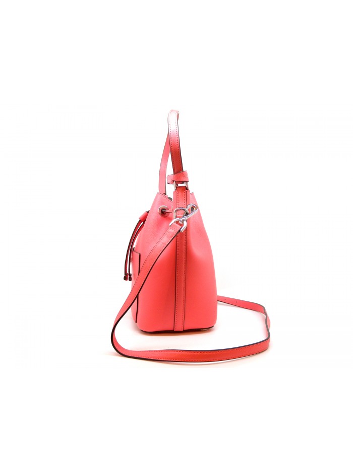 Borsa a secchiello piccola Greenwich in Saffiano