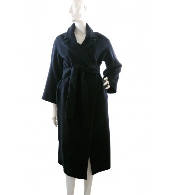 Jupe de Satin Coat Woman Mod. Vintage Blue Raincoat