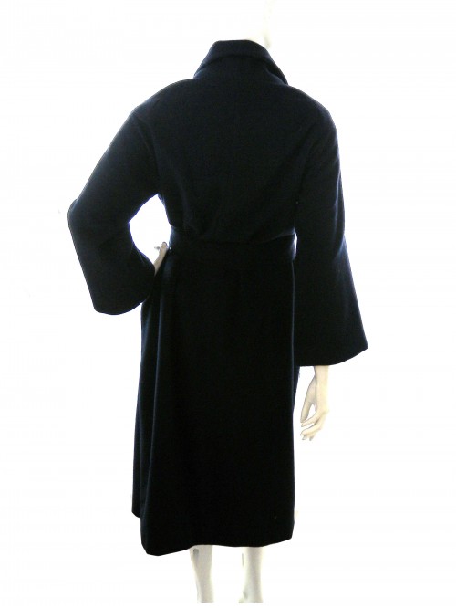 Jupe de Satin Cappotto Donna Mod. Impermeabile Vintage Blu