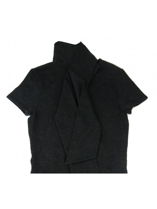 Ralph Lauren Abito Donna Micro Fantasia Rigata Grigio