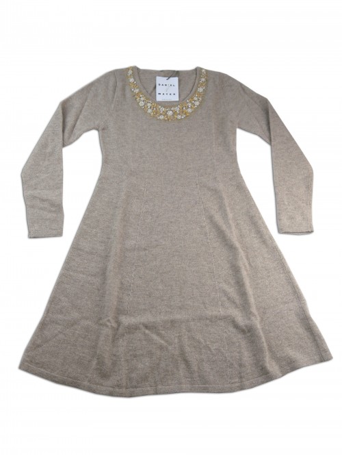 Daniel & Mayer Abito Donna Art. 113 Paillettes Beige Daniel & Mayer Abito Donna Art. 113 Paillettes Beige